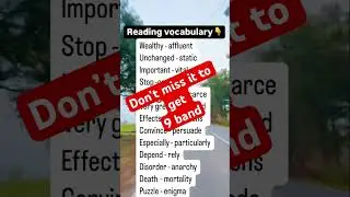 #ieltsshorts #motivation #reading #ieltsexam #ieltsprepration #ielts #vocabulary @Ieltswithjot19
