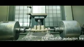 axial pump ,triplex pump ,plunger pump  manifold ,pump head production line