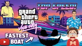 Riccardo Diaz's New Toy! Stealing the Squalo (The Fastest Boat)