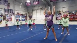 1st Grade Pee Wee Cheer 2016 Routine