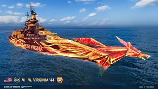 Мир кораблей. W. Virginia '44. 