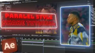 Trending parallel transition tutorial on after effects