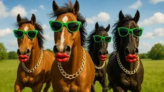 Funny Horses Playing & Having Fun 🐴 | Real Horse Adventures Compilation 2025