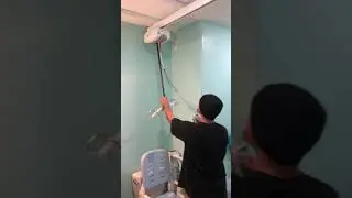 Ceiling track bathtub to toilet