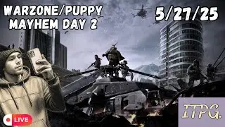 LIVE - WARZONE & PUPPY MAYHEM DAY 2 W JSTURDYTV