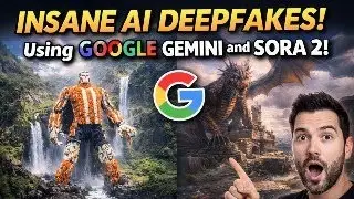 AI Deepfake Tutorial: Create INSANE Videos with Google Gemini & SORA 2!