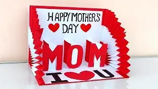 DIY Happy Mother's day Pop up card 2022 / Handmade Pop up card for Mother's day