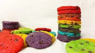 how to make cookies | butter cookies recipe | homemade chocolate chip cookies |colorful cookies