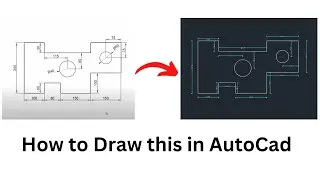 AutoCad Simple drawing for Beginners  | | Elius Cad Cam