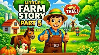 Little Farm Story Gameplay | Idle Tycoon Walkthrough Part 5 | Fast Farming & Upgrade Tips
