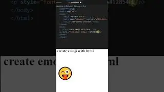 How to create Emoji 🤔Using Html  Css 👨‍💻