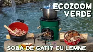 Am testat soba de gatit cu lemne, EcoZoom, in camping