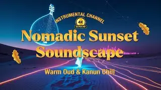Nomadic Sunset Soundscape 🌅 Warm Oud & Kanun Chill