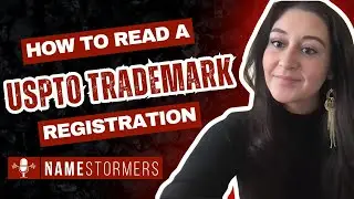 How to Read A USPTO Trademark Registration