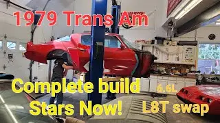 1979 Trans Am Project Starts Now