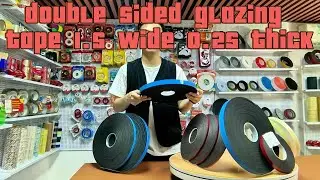 One sided door glazing tape,outdoor 5mm pvc glazing foam tape manufacturers,PVC foam glazing tape