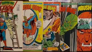 Ambush Bug Action Comics academy edition, #1-4: Giffen, Fleming, and Oksner launch a loony legend!