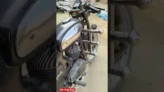 Homemade steel protection for any motorbikes#handcrafted steel guard modification#