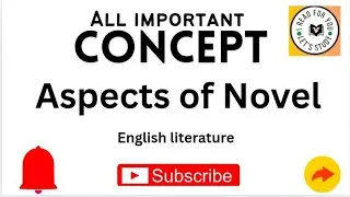 Aspects of novels #uptgt /pgt##englishlanguage #ireadfor you