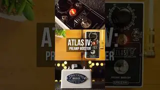 Spaceman Effects Atlas IV: Preamp Booster #spaceman #atlas #guitarpedals #guitar #preamp #boost