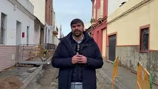 Avanzan a buen ritmo la obra de la calle Santa Gema