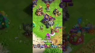 P.E.K.K.A vs Barbarian Butcher #coc #gaming  #attack #goat #13th #title  #pekka