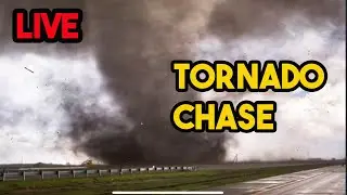 LIVE TORNADO Chase In The Oklahoma and Texas Panhandles
