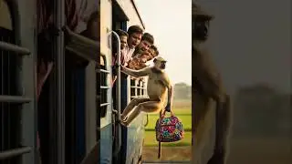 . &ldquo;The Monkey Who Saved the Train&rdquo; #MonkeyHero #TrainRescue #AIVideo #AnimalHero #BombDefused