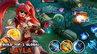 FINALLY!! TRY THIS NEW LAYLA 1 HIT BUILD 2026!! (insane damage!) - LAYLA BUILD TOP 1 GLOBAL