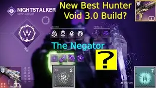 Is this the new best hunter build ?  Void 3.0 Hunter - The negator (Destiny 2)