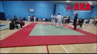 South Coast Karate Jutsu Championships 2022, Over 84kg Novice Mens Final