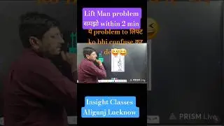 Elevator Problem | Lift Man Problem class 11 Physics ncert physics #neet #quickshots