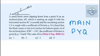 M18. Work power & energy | Physics PYQ | NEET, JEE, AIIMS, AIPMT