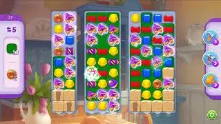 Homescapes level 37 - 15 Moves 🏡 Gameplay Walkthrough (Android, iOS) Playrix