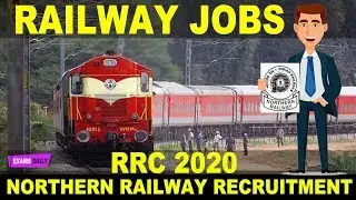 Railway Recruitment 2020 | Central Govt Job | Railway Jobs 2020 | RRC Jobs