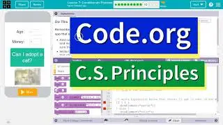 Урок 7.9 Code.org, практика условных операторов | Учебное пособие и ответ | Модуль 4, принципы ко...
