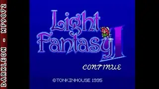 Super Nintendo - Light Fantasy 2 &copy; 1995 Tonkin House - Intro