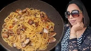سباغيتي إيطالية أسهل وأسرع مكرونه بوزروك من روائع المطبخ الإيطالي