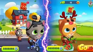Talking Tom Gold Run Level 10 - Fortune Festival 2026 - Reindeer Ginger - General Tom