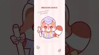 Fighting for our lives out here 😭 #cutecore #cuteanimation #graduation #redpanda #congrads #funny