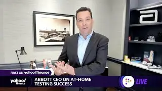 Abbott CEO on health care technology, taking over the company, and at-home COVID-19 testing success