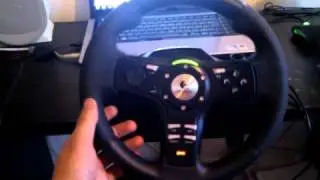Logitech Driving Force EX ForceFeedback Test
