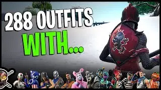 Red Shield on 288 Outfits | Red Knight - Fortnite Cosmetics