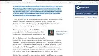 Supreme Court Decisions Protecting LGBT Rights and DACA, Dreamers