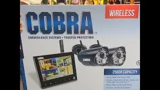 Cobra Security Surveillance at Harbor Freight... See Shady Character detected