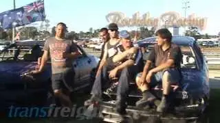 2013 Cessnock 4WD Muster - Kamikaze Demo Derby Team Interview - Rockdog Racing Videos