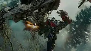 TRANSFORMERS ROTF | Optimus VS Megatron, Starscream and Grindor 