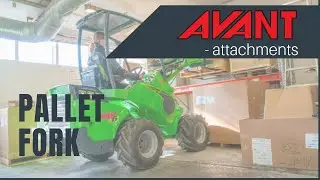 Avant attachments: Pallet Forks