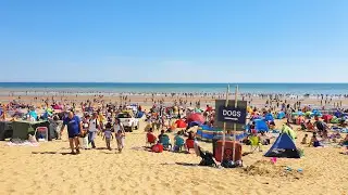 Camber Sands Beach, England | Walking Tour after lockdown June 2020