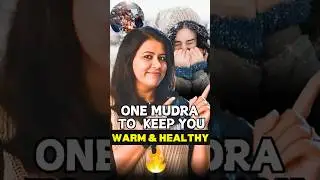 One Mudra to Keep yourself Warm | Try This VIRAL Winter Hack! #mudra #winter #cold #shorts #yoga
